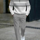 🧵🔥 Conjunto de Sudadera Gráfica y Pantalones para Hombre – Estilo Urbano, Cómodo y Versátil para el Día a Día 👖✨