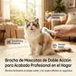 🐾 Kit de aseo para mascotas con botón de fácil liberación: aseo seguro, cómodo y sin complicaciones ✨🛁