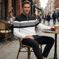 🧵🔥 Conjunto de Sudadera Gráfica y Pantalones para Hombre – Estilo Urbano, Cómodo y Versátil para el Día a Día 👖✨