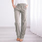 🌸Pantalones holgados y cómodos de lino y algodón para mujer🥰