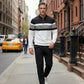 🧵🔥 Conjunto de Sudadera Gráfica y Pantalones para Hombre – Estilo Urbano, Cómodo y Versátil para el Día a Día 👖✨