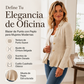 Abrigo formal acampanado con volantes elegante para mujer