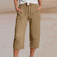 ⏰🔥 ¡55% DE DESCUENTO POR TIEMPO LIMITADO! 👖✨ Pantalones Cortos Plisados de Algodón y Lino para Mujer – Frescos, Cómodos y Elegantes 🌿💖