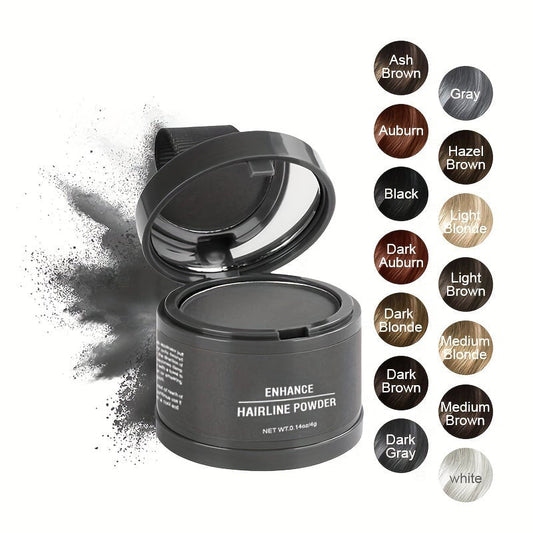 🔥💗 ¡COMPRA 1, LLEVA 1 GRATIS! Polvos para raíces y rebrotes: naturales, resistentes al agua y aptos para todos los colores (con espejo y borla)