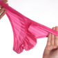 Braguitas de bikini de talle bajo para hombre, sexys y transpirables