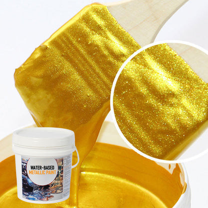 ⏰🎨 Pintura en Pan de Oro a Base de Agua – Perfecta para Arte, Manualidades y Proyectos Creativos ✨💛
