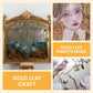 ⏰🎨 Pintura en Pan de Oro a Base de Agua – Perfecta para Arte, Manualidades y Proyectos Creativos ✨💛