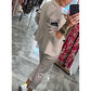 Conjunto de 2 piezas con chaqueta y pantalón de traje informal para mujer