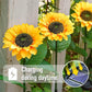 🌻✨ Luces Solares de Girasol para Jardín – Decoración Brillante, IP65, 14 Horas de Luz y Carga 30% Más Rápida ✨