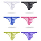 Braguitas de bikini de talle bajo para hombre, sexys y transpirables