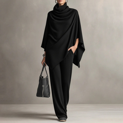 ❄️✨ Conjunto con Efecto de Gamuza – Cálido, Elegante y Sencillo para un Look Sofisticado en Invierno 💃🧥