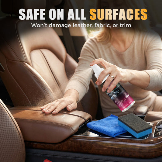 🔥¡Compra más y ahorra más!🔥 Pulidor para interiores de coche con brillo y protección instantáneos