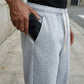 👖Novedades: pantalones casuales con cordón para hombre y bolsillos funcionales – Silueta holgada y colores sólidos versátiles para cualquier look casual
