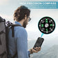 🔋 Batería Externa Portátil de 10 000 mAh con Energía Solar – Cargador Solar con 2 Linternas LED, Ideal para Viajes y Camping 🌞✨