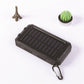 🔋 Batería Externa Portátil de 10 000 mAh con Energía Solar – Cargador Solar con 2 Linternas LED, Ideal para Viajes y Camping 🌞✨