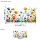 ✨ Pegatina para Ventana con Ramo de Flores de Colores – Decoración Vibrante y Estilo para tu Hogar 💐🖼️