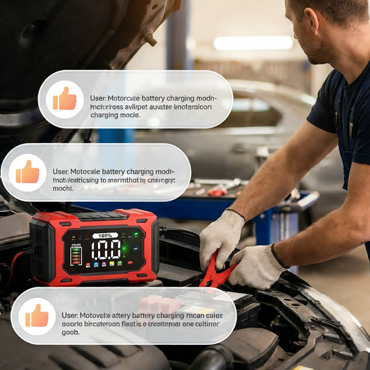 ⏰🔥 ¡56% DE DESCUENTO POR TIEMPO LIMITADO! 🔋 Cargador de Batería Inteligente 12V 6A – Recarga Rápida y Reparación por Pulsos para Tu Coche ⚡🚗