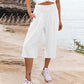 ☀️🌿Pantalones cortos de mujer ligeros con cintura elástica