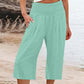 ☀️🌿Pantalones cortos de mujer ligeros con cintura elástica