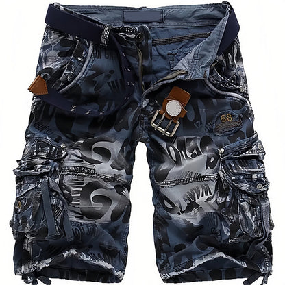 🩳 ¡OFERTA ESPECIAL 50% DE DESCUENTO AHORA! 🎒 Pantalones Cortos Cargo para Hombre de Múltiples Bolsillos – Estilo Clásico, Tela Duradera y Cremallera de Alta Calidad ✨