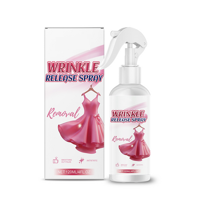 ⏰🔥¡OFERTA POR TIEMPO LIMITADO! ⚡ Spray instantáneo antiestática y antiarrugas: suave, fresco y listo para llevar ✨