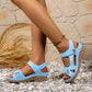 Cómodas sandalias de verano con punta abierta para mujer