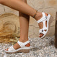 Cómodas sandalias de verano con punta abierta para mujer