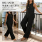 💃 Top sin mangas minimalista y pantalones de pierna ancha: elegantes sin esfuerzo, cómodos y perfectos para el día a día ✨🌿