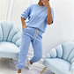 💥NUEVA OFERTA ESPECIAL💥Conjunto de camiseta y pantalones de manga corta informal para mujer