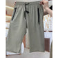 ⏰ Pantalones capri elásticos de secado rápido para mujer