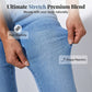 ⏰🔥¡50 % DE DESCUENTO POR TIEMPO LIMITADO! 👖 Vaqueros acampanados elásticos de cintura alta para mujer: corte favorecedor, cómodos y perfectos para looks informales o elegantes ✨💃