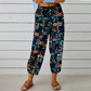 💥Novedades y ofertas especiales: pantalones jogger de cintura alta con estampado floral vintage
