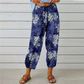 💥Novedades y ofertas especiales: pantalones jogger de cintura alta con estampado floral vintage