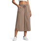 👖 ¡AHORA CON UN 50 % DE DESCUENTO!☁️ Pantalones capri holgados de color liso para mujer – Cintura elástica y bolsillos profundos – Pantalones informales transpirables ✨