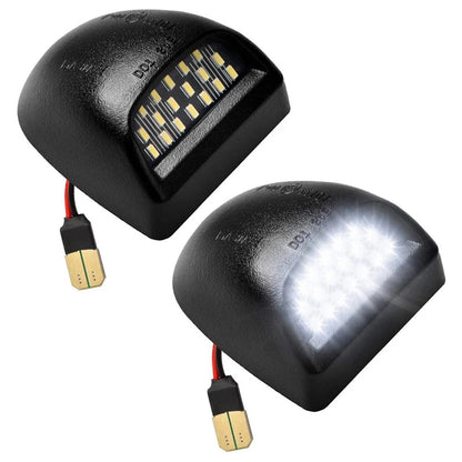 Luces LED universales para matrícula