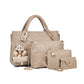 👜🔥Set de 4 Bolsos para Mujer – Elegancia, Espacio y Estilo en un Solo Pack🎁Llavero de osito de peluche gratis