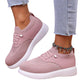 Zapatos sin cordones de malla transpirable para mujer, ideales para caminar