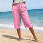 🌸☀️ ¡OFERTA 50% OFF! Pantalones Capri de Verano Transpirables para Mujer – Comodidad y Estilo