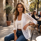 👗Blazer elegante de encaje floral para mujer – Una prenda elegante y ligera, ideal tanto para la oficina como para salir por la noche✨