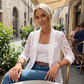 👗Blazer elegante de encaje floral para mujer – Una prenda elegante y ligera, ideal tanto para la oficina como para salir por la noche✨