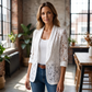 👗Blazer elegante de encaje floral para mujer – Una prenda elegante y ligera, ideal tanto para la oficina como para salir por la noche✨