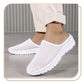 Pantuflas informales cómodas y transpirables de malla