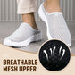 Pantuflas informales cómodas y transpirables de malla