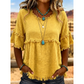 🔥Novedades y ofertas especiales: blusa casual para mujer con flecos y mangas con volantes
