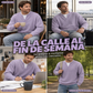 🏆👕Mejor Valorado - Camiseta Manga Larga Gofrada Hombre