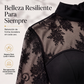 Tendencias del momento⭐👗 Vestido largo de encaje con cuello alto: encaje floral transparente y corte entallado para una elegancia nocturna sin esfuerzo