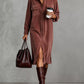 Vestido camisero casual para mujer