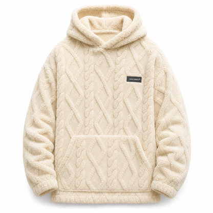 🧥🔥Novedades - Sudadera con capucha de polar para hombre – Cómoda sudadera de invierno