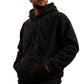 🧥🔥Novedades - Sudadera con capucha de polar para hombre – Cómoda sudadera de invierno