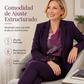 ✨ Conjunto Elegante de Traje de 3 Piezas para Mujer – Estampado Floral, Corte Sofisticado y Estilo Profesional